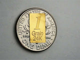 Fire and Rescue - 1 Grain .999 Fine 24k Gold Bullion Bar In COA Card