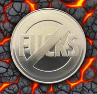 Zero Fucks - Novelty Coin