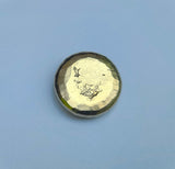 1 Troy Ounce .999 Fine Zinc Hand Poured Round - Nickel and 24K Gold Plated