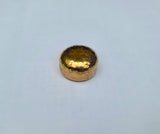 1 Troy Ounce Pure Bronze Button Round - Hand Poured & Textured