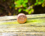 1 Troy Ounce Pure Bronze Button Round - Hand Poured & Textured