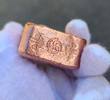 Dual Set - .999 Fine Copper & Brass Art Bars - Hand Poured & Hand Stamped