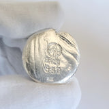 65 Gram .999 Fine Silver Celtic Knot - Hand Poured & Stamped - Grimm Metals