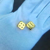 Set of Gold Plated Dice