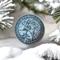 Sexy Santa's Helper Anime Girl - Novelty Coin