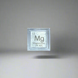 10mm .9999 Fine Magnesium Elemental Cube in Protective Case