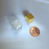 10mm .999 Fine Tantalum Elemental Cube in Protective Case