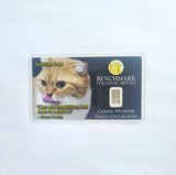 Full Set - Cat Themed 1 Grain .999 Fine Silver Bullion Bar - In COA Card