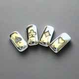 Full Suit - .999 Fine Silver Art Bars - Hand Poured - Laser Etched - Certified