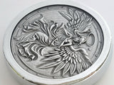 Femina Angelum - Deluxe Hand Poured & Laser Etched .999 Fine Zinc Art Round - Certified