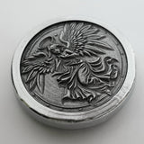 Femina Angelum - Deluxe Hand Poured & Laser Etched .999 Fine Zinc Art Round - Certified