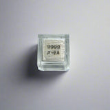 10mm .9999 Fine Bismuth Elemental Cube in Protective Case