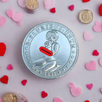 Sexy Anime Girl in Lingerie - Novelty Coin