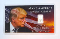 Limited Edition - 1 Grain .999 Fine Silver MAGA - Very Low Mintage