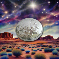 Indian Head -  .999 Fine Zinc Art Round ( 70 - 80 Grams ) - With Certificate of Authenticity