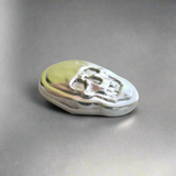 Small Skull - 2 Troy Ounce .999 Fine Zinc Art Bar - With Certificate of Authenticity