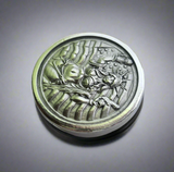 'Murica - Deluxe Hand Poured & Laser Etched .999 Fine Zinc Art Round - Certified