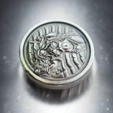 'Murica - Deluxe Hand Poured & Laser Etched .999 Fine Zinc Art Round - Certified