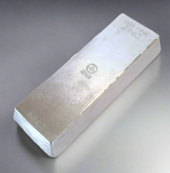 1 Kilo .999 Fine Zinc Bullion Bar