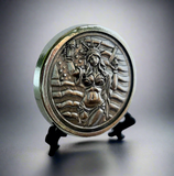 'Murica - Deluxe Hand Poured & Laser Etched .999 Fine Zinc Art Round - Certified