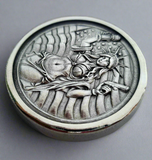 'Murica - Deluxe Hand Poured & Laser Etched .999 Fine Zinc Art Round - Certified