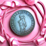 Sexy Bound Anime Girl -  Novelty Coin