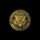 Gold Plated Donald Trump 2024 Souvenir Coin
