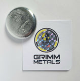Bitcoin - .999 Fine Zinc Art Round ( 90 - 100 Grams ) - With Certificate of Authenticity