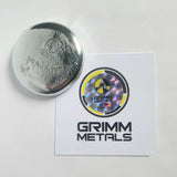 Nimueh - Lady of the Lake -  .999 Fine Zinc Art Round ( 100 - 110 Grams ) - With Certificate of Authenticity