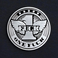 One Flying Fuck Novelty Coin