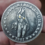 Sexy Dragon Girl Novelty Coin