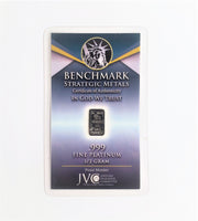 1/2 GRAM .999 FINE PLATINUM BULLION BAR