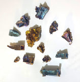 44 Gram Set of .9999 Fine Bismuth Crystals - B8