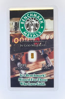 Coffee Lover - 1/4 Grain .999 Fine 24K Gold Bar in COA Card