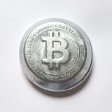 Bitcoin - .999 Fine Zinc Art Round ( 90 - 100 Grams )
