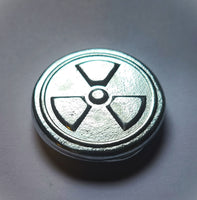Toxic Radiation  - .999 Fine Zinc Art Round ( 80 - 90 Grams )