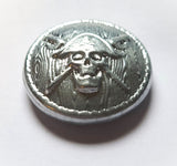 Jolly Roger - .999 Fine Zinc Art Round ( 70 - 80 Grams )