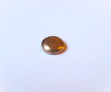 8.2 Gram Hand Poured 18K Pure Rose Gold Button Round