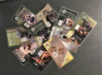 Full 10 Card Set - 1 Grain .999 Fine Silver Bullion Bars - Dog Series