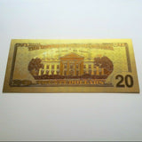 $20 Gold Foiled Novelty Federal Reserve Note