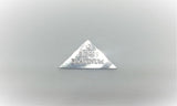 5 Grain .999 Fine Platinum Bullion Pyramid Bar