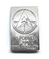 1 Pound .999 Fine Bismuth Bullion Bar