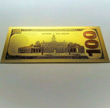 $100 Gold Foiled Novelty Federal Reserve Note