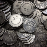 Smiley Face Have a Nice Day Asshole - Novelty Coin